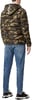 Tommy Hilfiger Mens Midweight Sherpa Lined Hooded Water Resistant Puffer JacketCamouflage