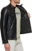 imageLevis Mens Faux Leather Racer JacketBlack