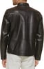 imageLevis Mens Faux Leather Racer JacketDark Brown