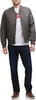 imageLevis Mens Flight Satin Unfilled MA1 Bomber JacketArmy Green Classic Unfilled