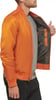 imageLevis Mens Flight Satin Unfilled MA1 Bomber JacketOrange Classic Unfilled