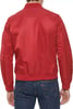 imageLevis Mens MA1 Flight Lightweight ZipUp Bomber JacketRed Unfilled