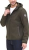 imageTommy Hilfiger Mens Hooded Performance Soft Shell JacketOlive