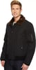 imageTommy Hilfiger Mens Tommy Hilfiger Mens Laydown Removable Pile Collar Officer JacketBlack