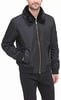 imageTommy Hilfiger Mens Tommy Hilfiger Mens Laydown Removable Pile Collar Officer JacketBlack W Flag Patch