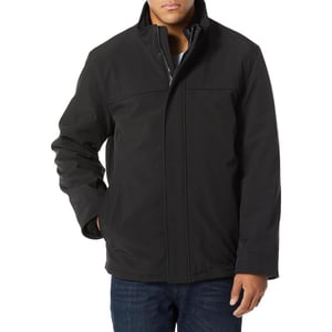 Dockers Mens 3in1 Soft Shell Systems Jacket with Fleece LinerBlack