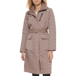 Cole Haan womens Signature Belted JacketCashew