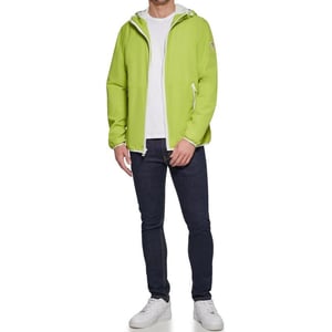 GUESS Mens Hooded WindbreakerLime