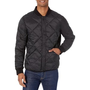 Calvin Klein Mens Reversible Diamond Quilted JacketBlack