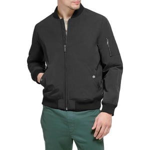 Dockers Mens 2Pocket Bomber JacketBlack Welt Pocket