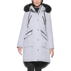 GUESS womens Long Anorak CoatSterling