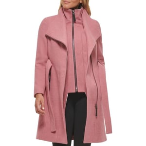 imageCalvin Klein Womens Wool JacketAngled Twill Rose