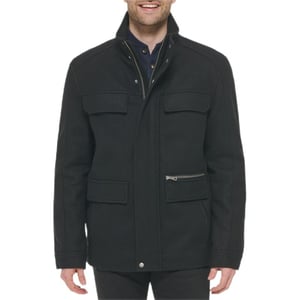 imageCole Haan Mens Field MultiPocket CoatBlack