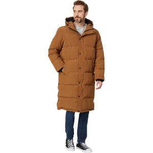 imageLevis Mens Arctic Cloth Extra Long Parka JacketBrown