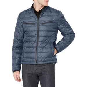 imageAndrew Marc Mens Packable Puffer JacketCollarless Ink