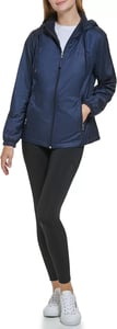 imageCalvin Klein Womens Zip Front WindbreakerDark Navy Blue