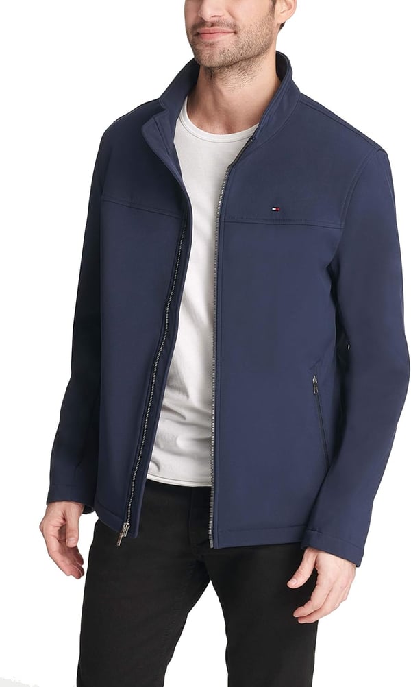 Tommy Hilfiger Mens Active Soft Shell JacketBig amp Tall Deep Midnight