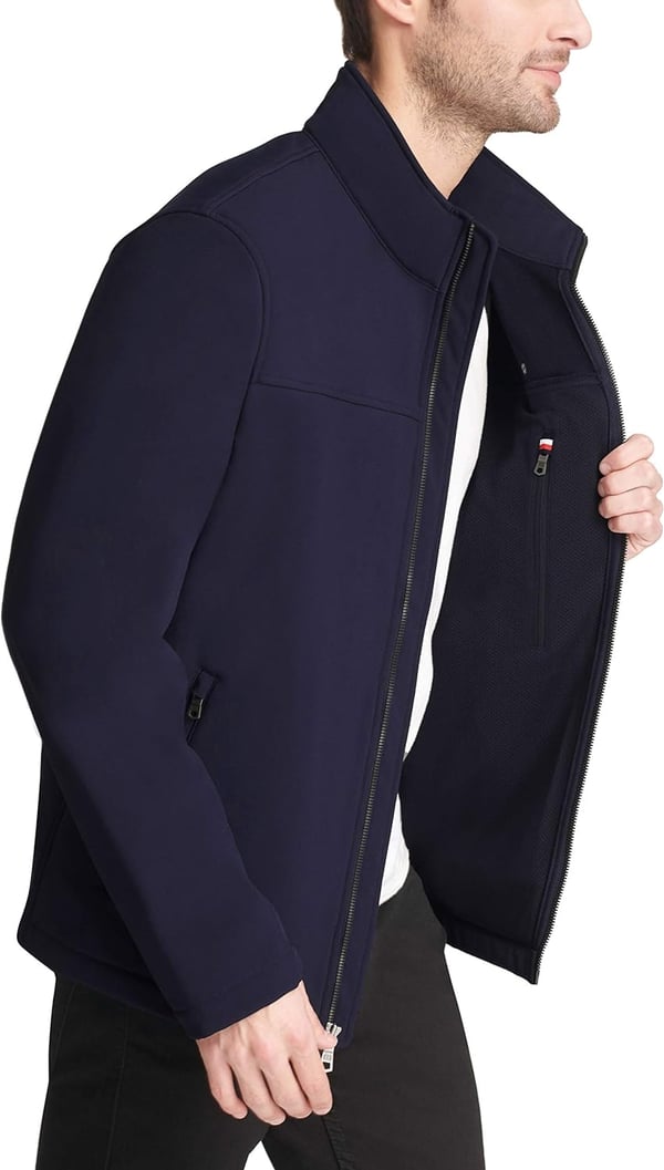 Tommy Hilfiger Mens Active Soft Shell JacketBig amp Tall Deep Midnight