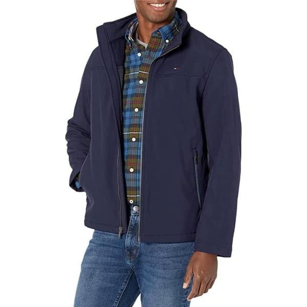 Tommy Hilfiger Mens Active Soft Shell JacketStandard Midnight