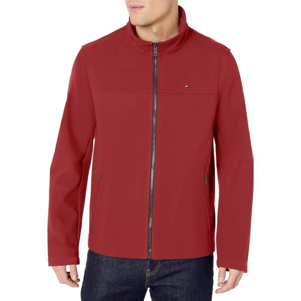 Tommy Hilfiger Mens Active Soft Shell JacketStandard Red