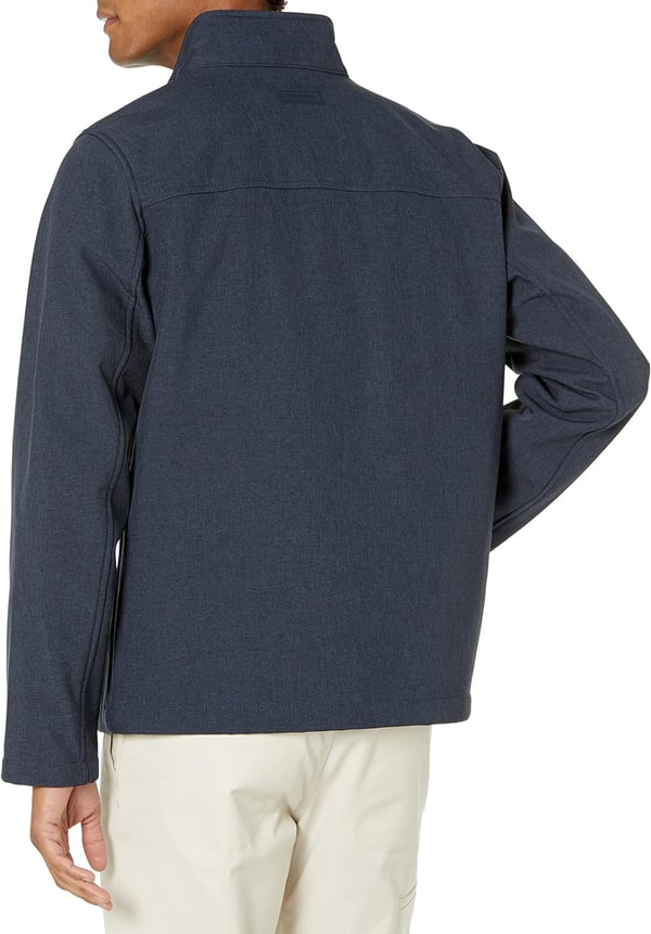 Tommy Hilfiger Mens Active Soft Shell JacketBig amp Tall Heather Navy