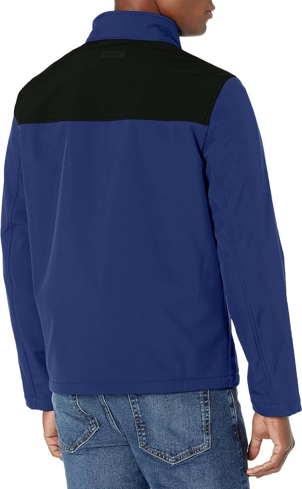 Tommy Hilfiger Mens Active Soft Shell JacketBig amp Tall Royal Combo