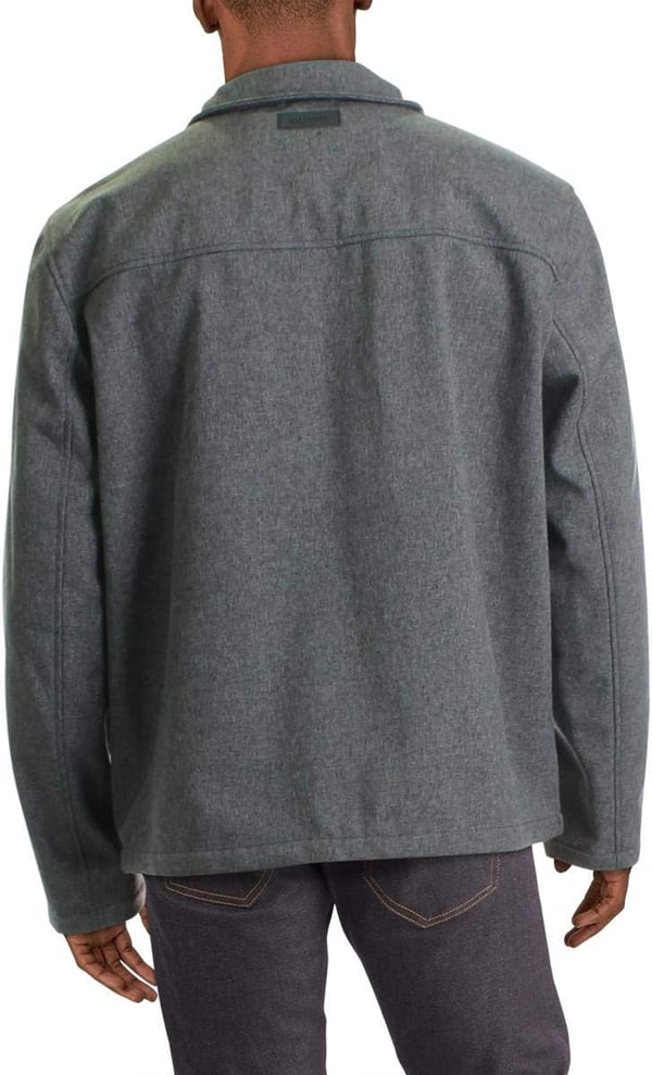 Tommy Hilfiger Mens Active Soft Shell JacketBig amp Tall Deep Heather Grey