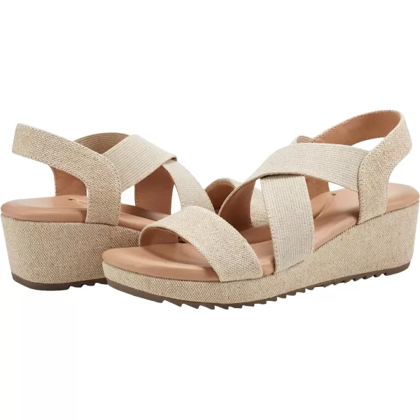 Easy Spirit Women's Lucille7 Wedge Sandal