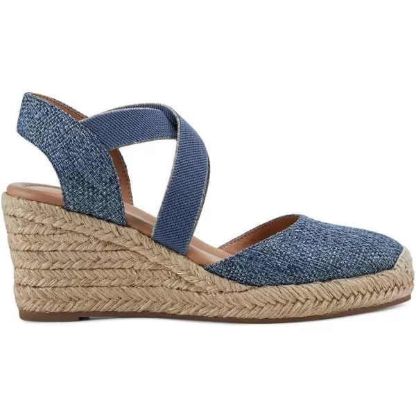 Easy Spirit Womens Meza Espadrille Wedge Sandals