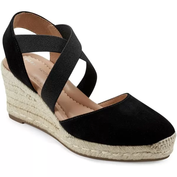 Easy Spirit Womens Meza Espadrille Wedge Sandals