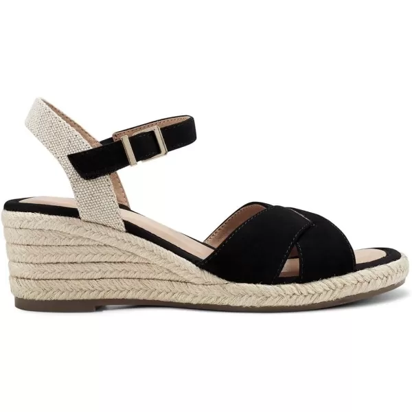 Easy Spirit Women's Shandra Espadrille Wedge Sandal