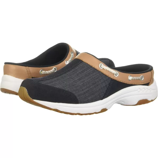 Easy Spirit Womens Travelport Denim Clogs