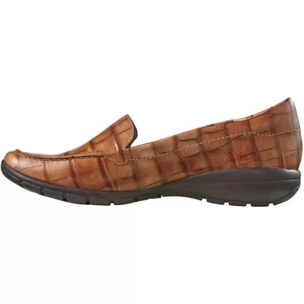 Easy Spirit Womens Abide Croco Print Casual Flats
