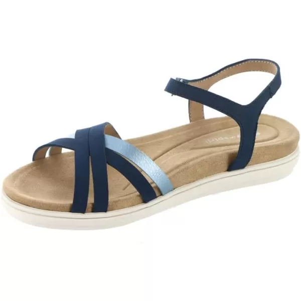 Easy Spirit Womens Dottle3 Flat Sandals