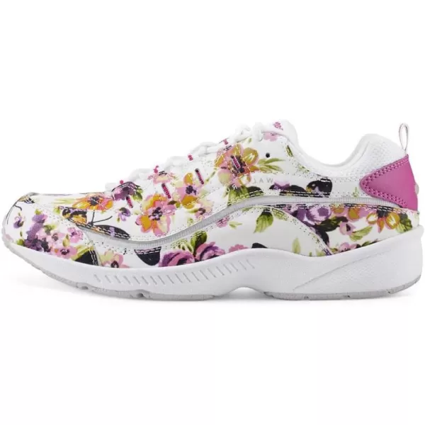 Easy Spirit Womens Romy Leather Walking Shoes
