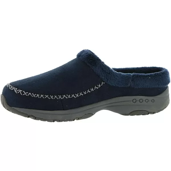Easy Spirit Women's Tslip2 Slipper, Navy, 7.5