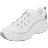 White/Light Grey Leather
