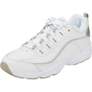 imageEasy Spirit Womens Romy Leather Walking ShoesWhiteLight Grey Leather
