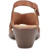 imageEasy Spirit Womens CHANTAL Comfort Insole Faux Leather HeelsBrown
