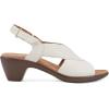 imageEasy Spirit Womens CHANTAL Comfort Insole Faux Leather HeelsWhite