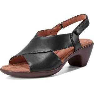 imageEasy Spirit Womens CHANTAL Comfort Insole Faux Leather HeelsNavy 400