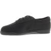imageEasy Spirit Womens AP1 Leather Walking ShoeBlack Fabric