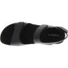 imageEasy Spirit Womens Hartwell Flat SandalBlack Leather 001