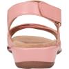 imageEasy Spirit Womens Hartwell Flat SandalCoral Pink 660