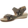 imageEasy Spirit Womens Hartwell Flat SandalNaturalmultisnake