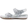 imageEasy Spirit Womens Hartwell Flat SandalSilver