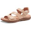 imageEasy Spirit Womens Mavey Flat SandalCameltan