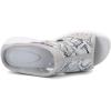 imageEasy Spirit Womens Traciee Slide SandalSilversnake