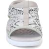 imageEasy Spirit Womens Traciee Slide SandalSilversnake