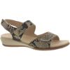 imageEasy Spirit Womens Hartwell Flat SandalNaturalmultisnake